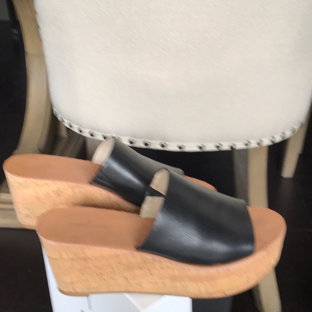 Nordstrom brand Calson Cork Wedges